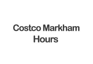 costco markham hours