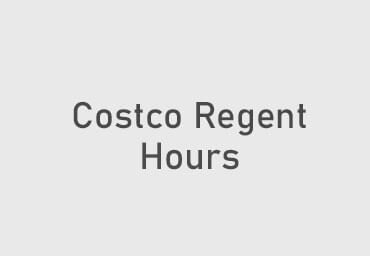 costco regent hours