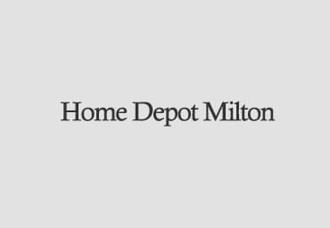 home depot milton