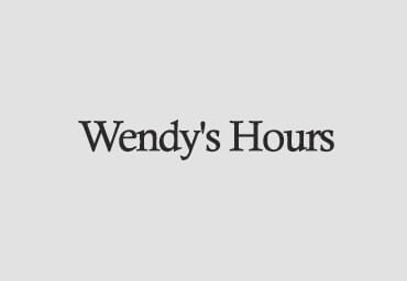 wendys hours