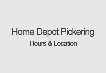 home depot pickering