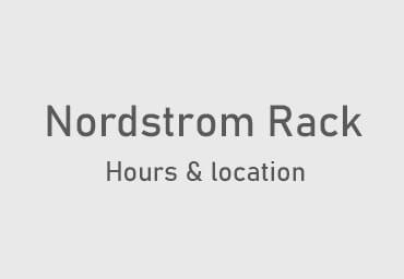 nordstrom rack hours