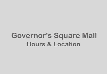 governors square mall hours