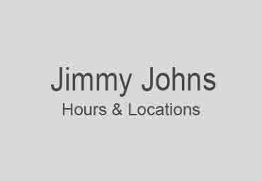 Jimmy Johns hours
