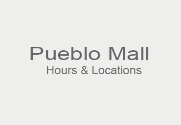 Pueblo Mall hours