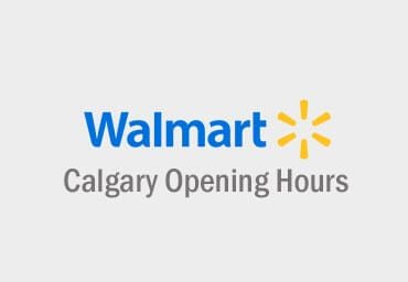 Walmart Calgary Hours